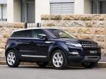 Land Rover Range Rover Evoque Prestige 2011 года (AU)